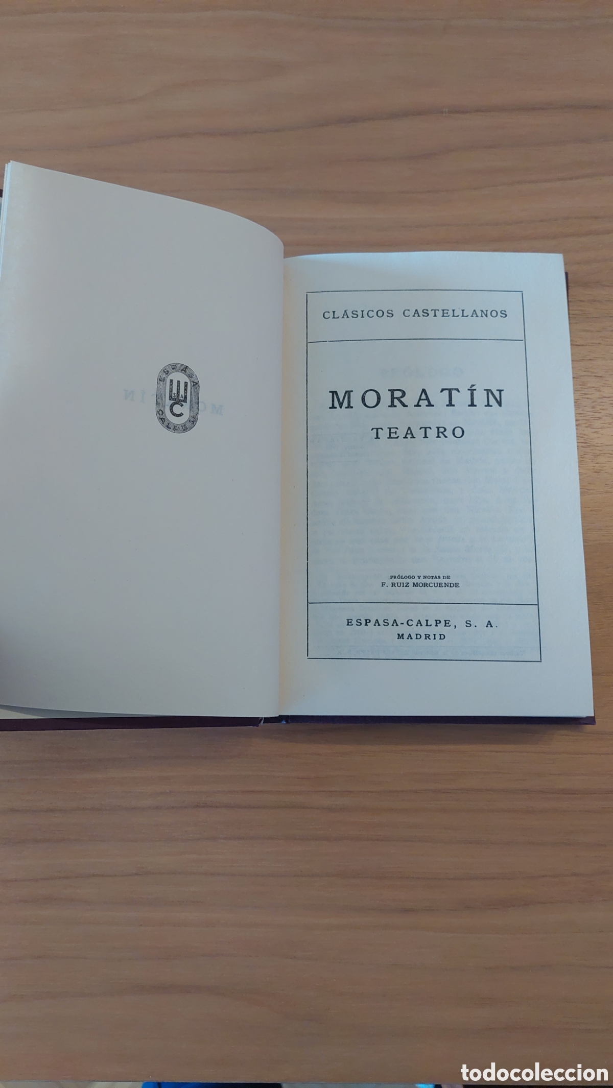 Libros de segunda mano: La Comedia nueva y El s&iacute; de las ni&ntilde;as. Leandro Fern&aacute;ndez de Morat&iacute;n - Foto 3