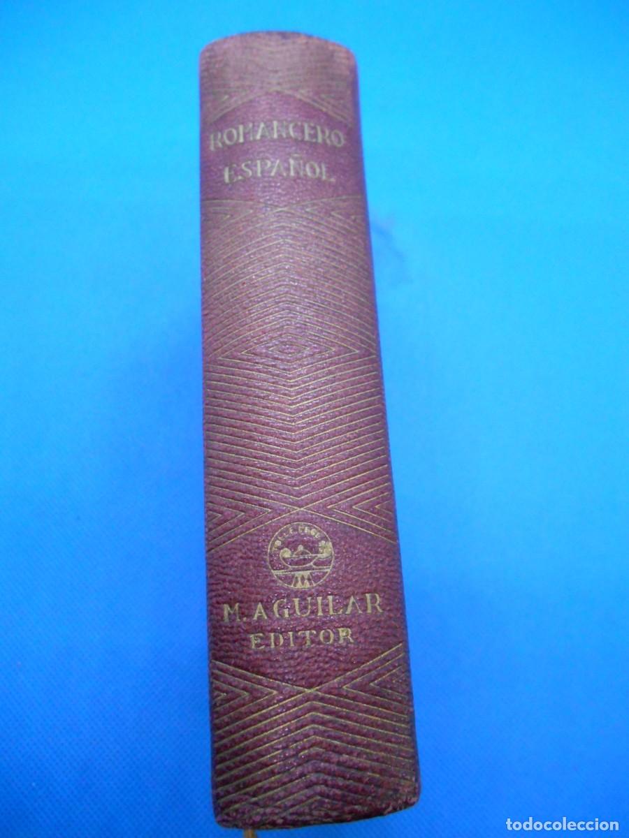 Libros de segunda mano: ROMANCERO ESPA&Ntilde;OL - AGUILAR - A&Ntilde;O 1938 - - Foto 3