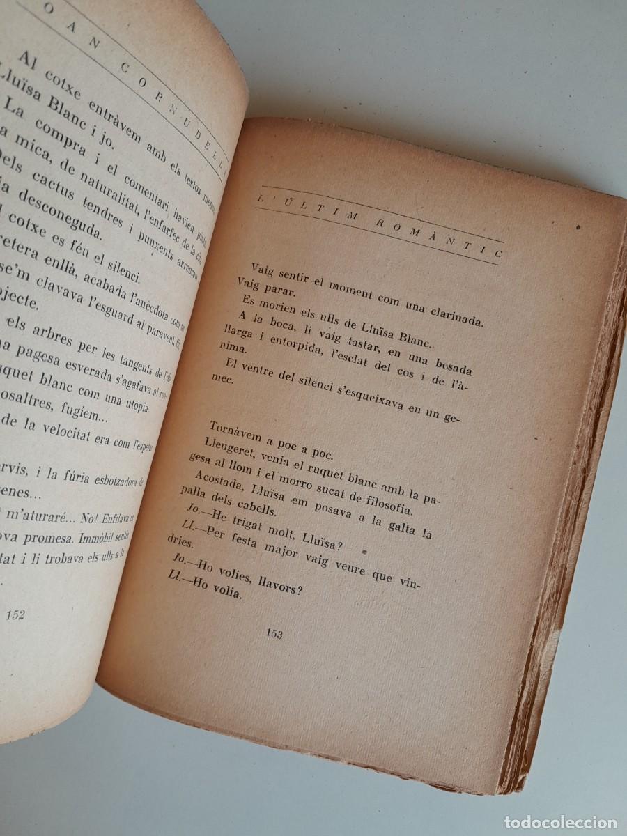 Libros de segunda mano: L&Uacute;LTIM ROM&Agrave;NTIC - JOAN CORNUDELLA (AVANT, 1937) - Foto 8