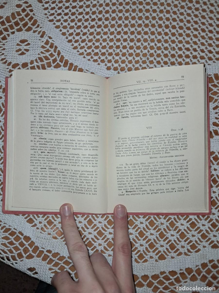 Libros de segunda mano: Odas selectas Horacio Bosch - Foto 4