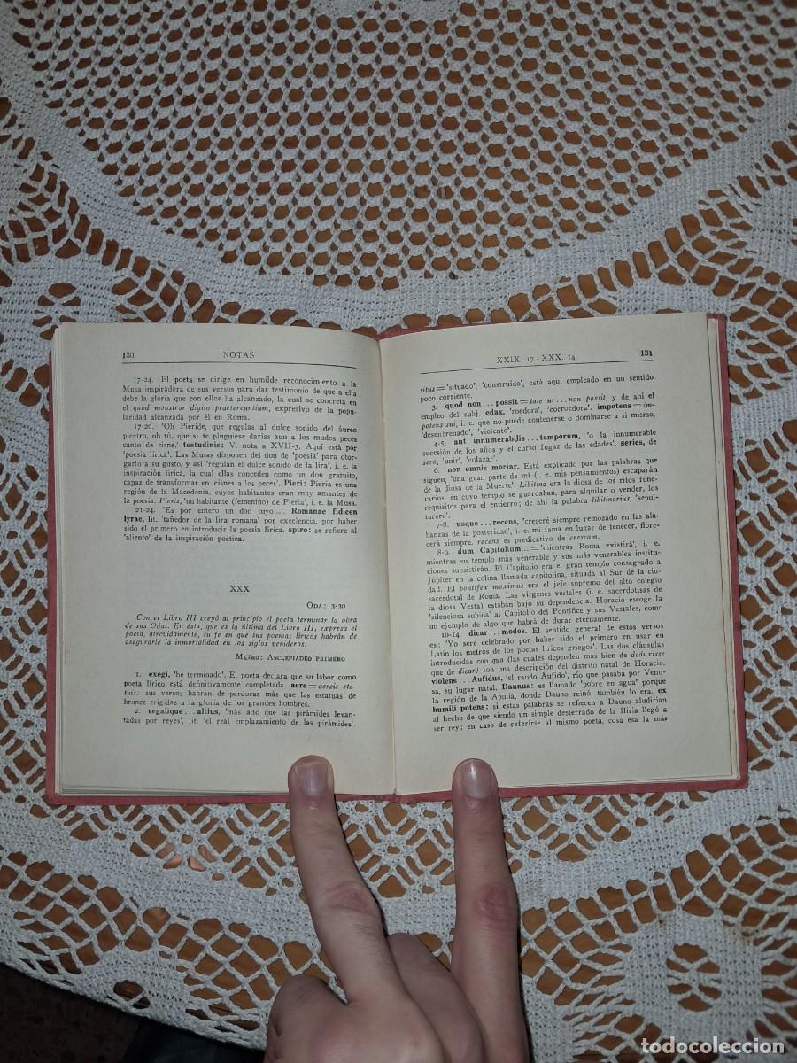 Libros de segunda mano: Odas selectas Horacio Bosch - Foto 5