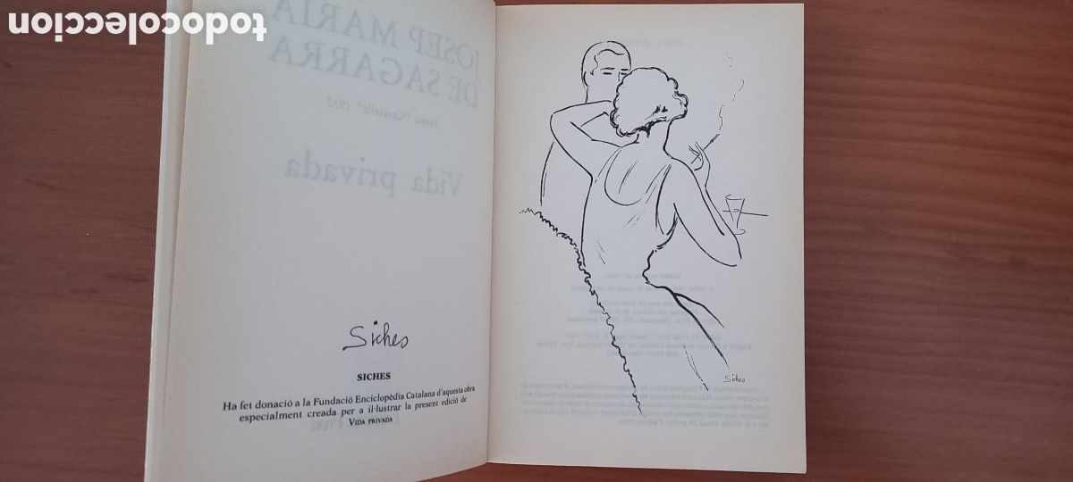 Libros de segunda mano: Vida privada J M de Sagarra ed. Proa 1988 en catal&agrave; - Foto 3