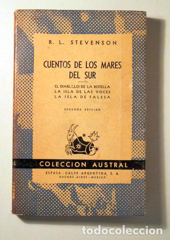Libros de segunda mano: STEVENSON, R.L. - CUENTOS DE LOS MARES DEL SUR - Buenos Aires 1947 - Foto 1