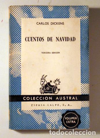 Libros de segunda mano: DICKENS, Carlos - CUENTOS DE NAVIDAD - Madrid 1958 - Foto 1