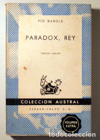 Libros de segunda mano: BAROJA, Pio - PARADOX, REY - Madrid 1960 - Foto 1