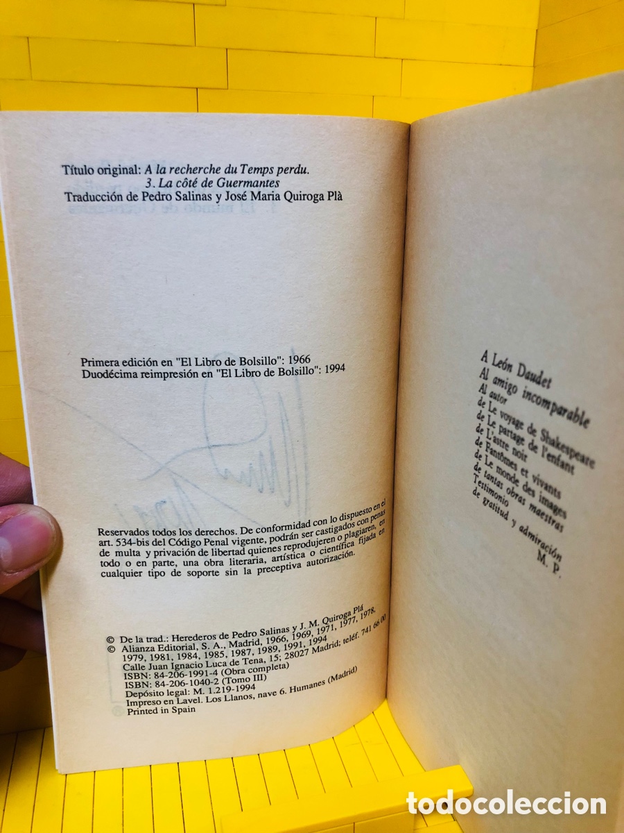 Libros de segunda mano: MARCEL PROUST 6 VOLS. ● - Foto 9