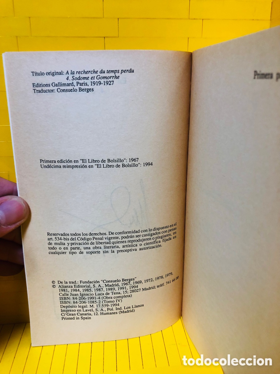 Libros de segunda mano: MARCEL PROUST 6 VOLS. ● - Foto 11