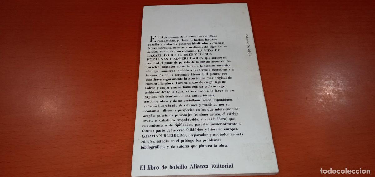 Libros de segunda mano: Lazarillo de Tormes Alianza Editorial - Foto 2