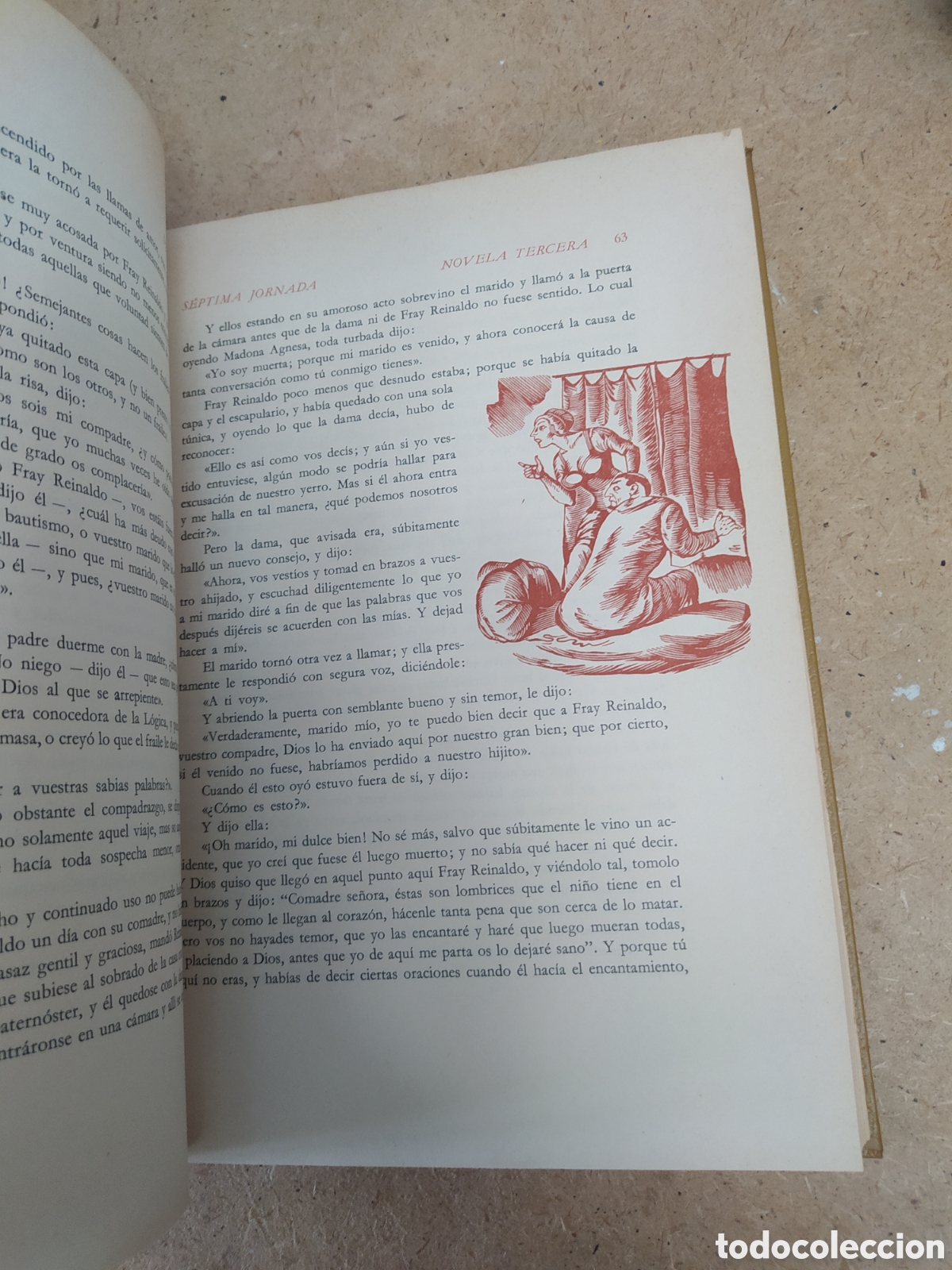 Libros de segunda mano: Boccaccio - Decamer&oacute;n volumen II - 1966 - Foto 4