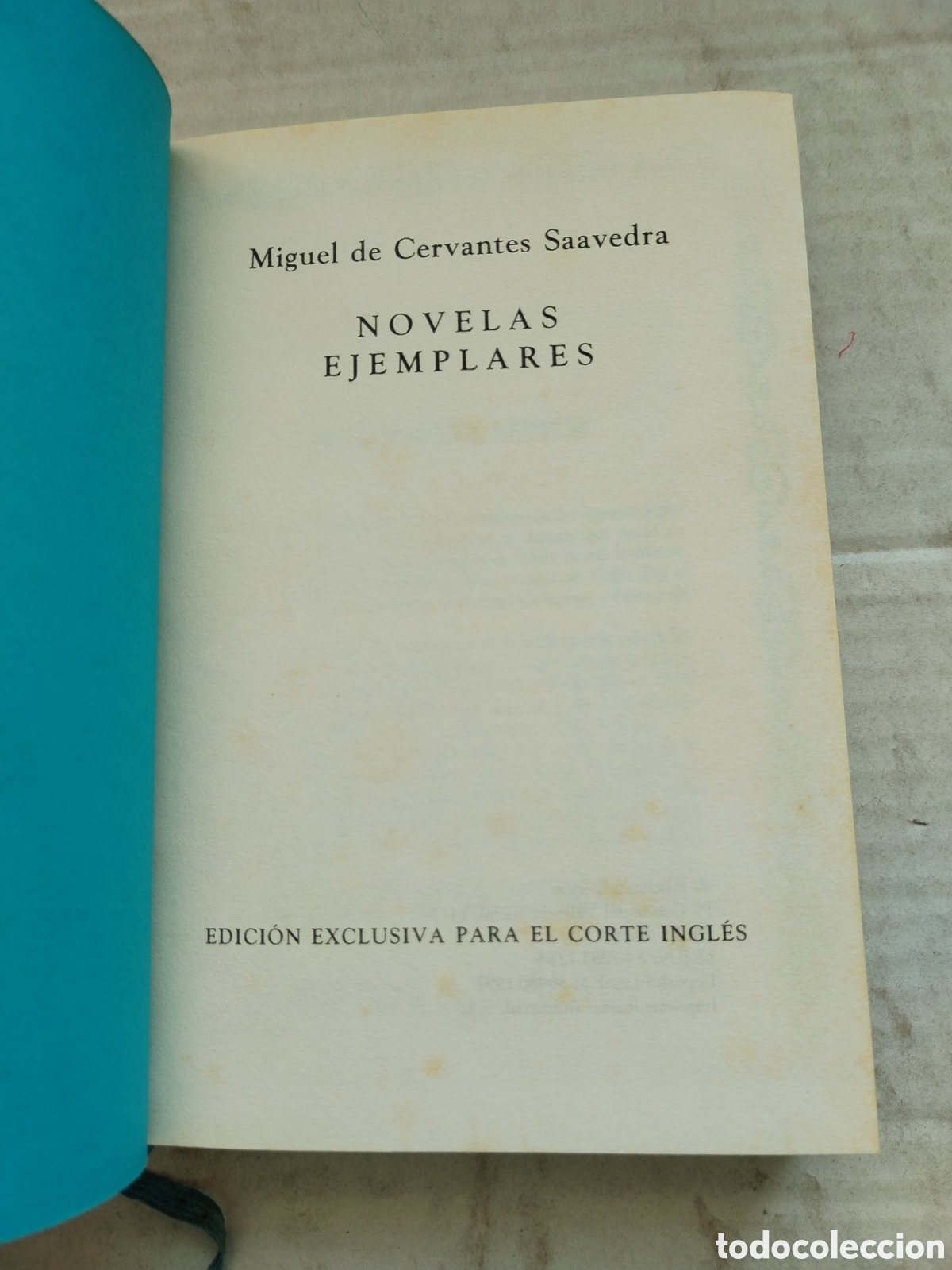 Libros de segunda mano: NOVELAS EJEMPLARES/MIGUEL DE CERVANTES - Foto 3
