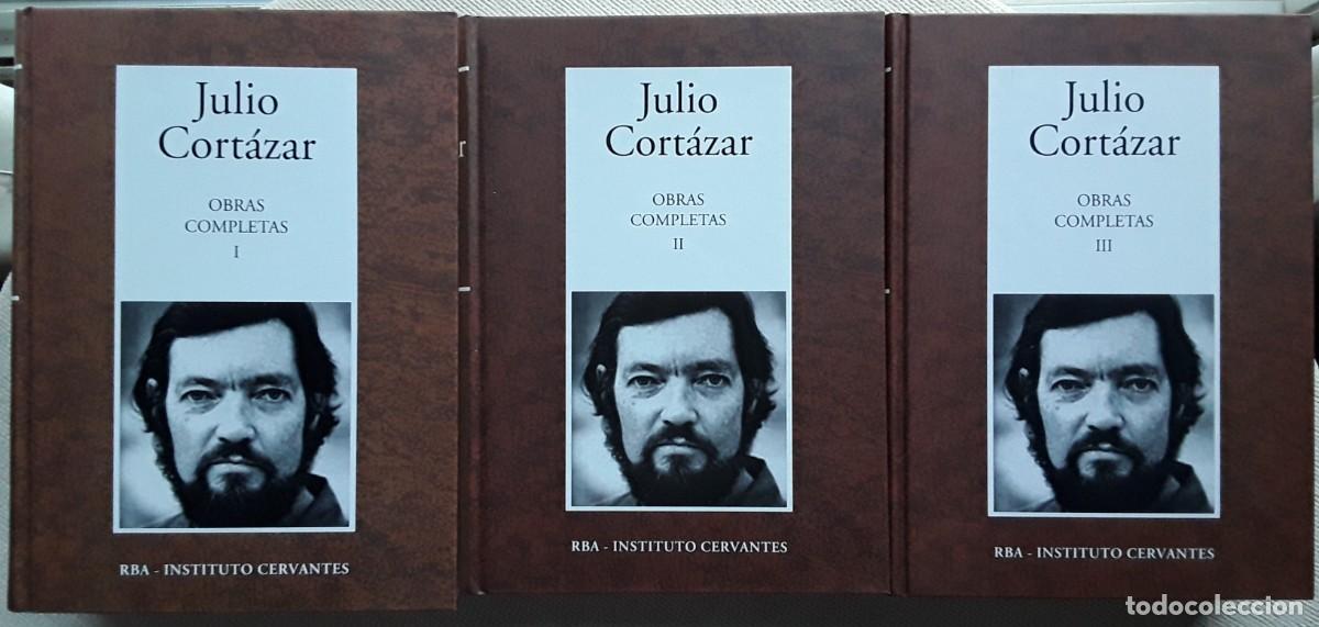 Libros de segunda mano: JULIO CORT&Aacute;ZAR. OBRAS COMPLETAS. TRES TOMOS. - Foto 1
