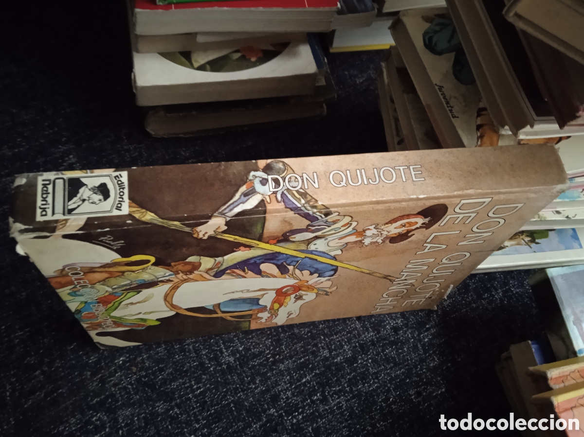Libros de segunda mano: DON QUIJOTE DE LA MANCHA. / CERVANTES. -ED. EDITORIAL NEBRIJA - Foto 3