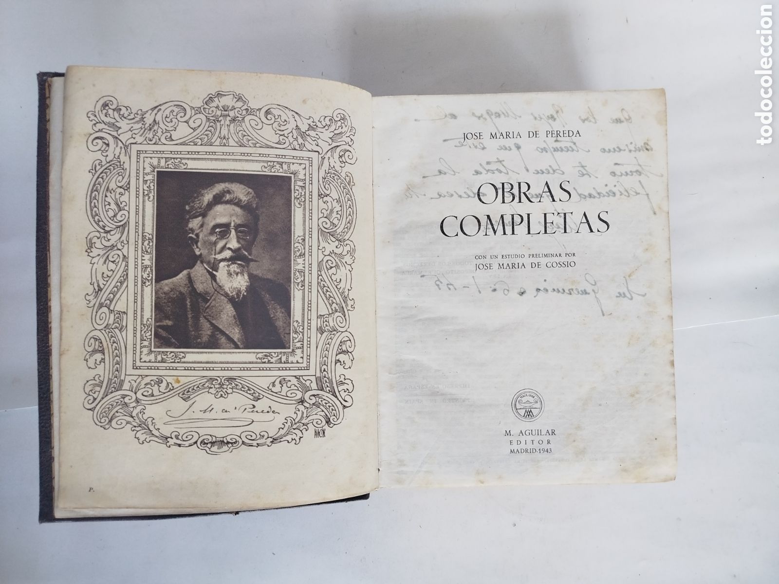 Libros de segunda mano: JOSE MARIA DE PEREDA. OBRAS COMPLETAS. AGUILAR - Foto 3