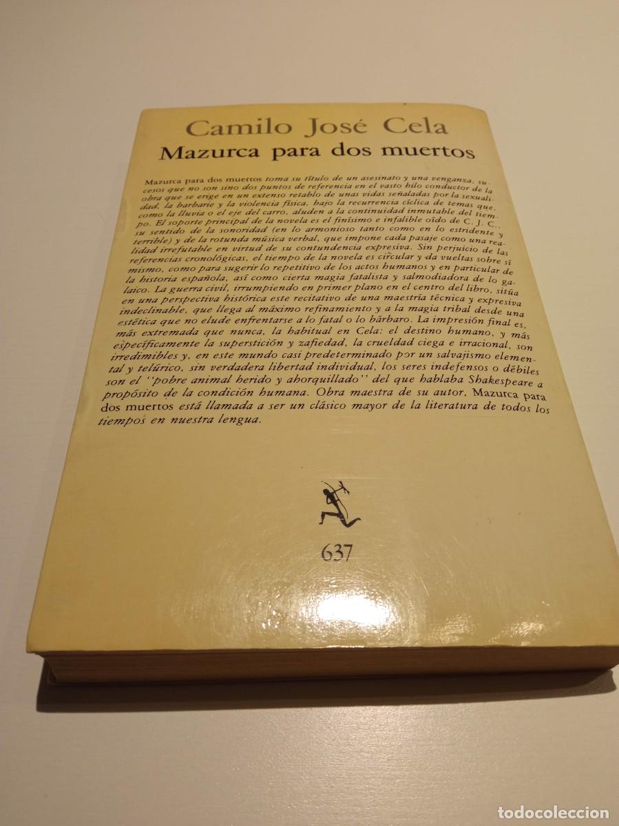 Libros de segunda mano: Mazurca para dos muertos Camilo Jos&eacute; Cela - Foto 2