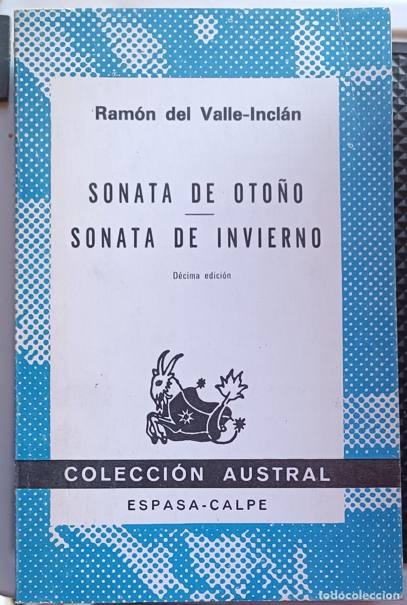 Libros de segunda mano: Ram&oacute;n del Valle-Incl&aacute;n - Sonata de Oto&ntilde;o, Sonata de Invierno - Foto 1