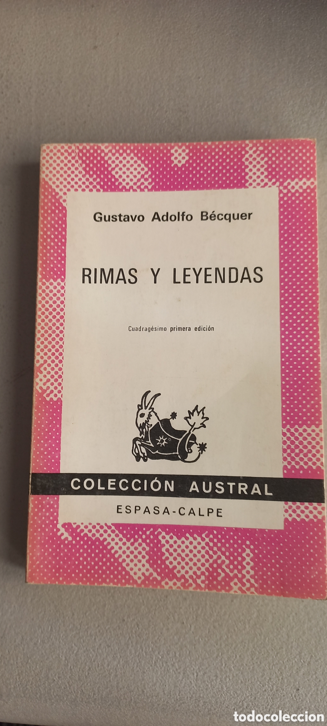 Libros de segunda mano: Rimas y leyendas Gustavo Adolfo B&eacute;cquer - Foto 1