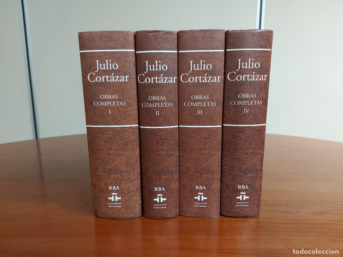 Libros de segunda mano: Julio Cortázar Obras Completas. 4 tomos (completa). RBA, 2005. - Foto 1