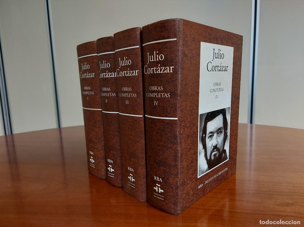 Libros de segunda mano: Julio Cortázar Obras Completas. 4 tomos (completa). RBA, 2005. - Foto 2