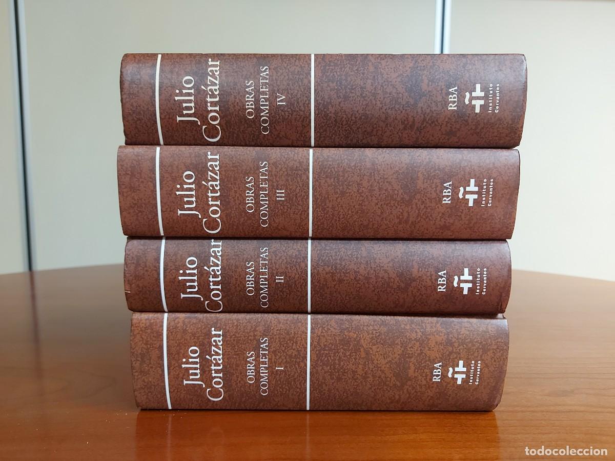 Libros de segunda mano: Julio Cortázar Obras Completas. 4 tomos (completa). RBA, 2005. - Foto 3