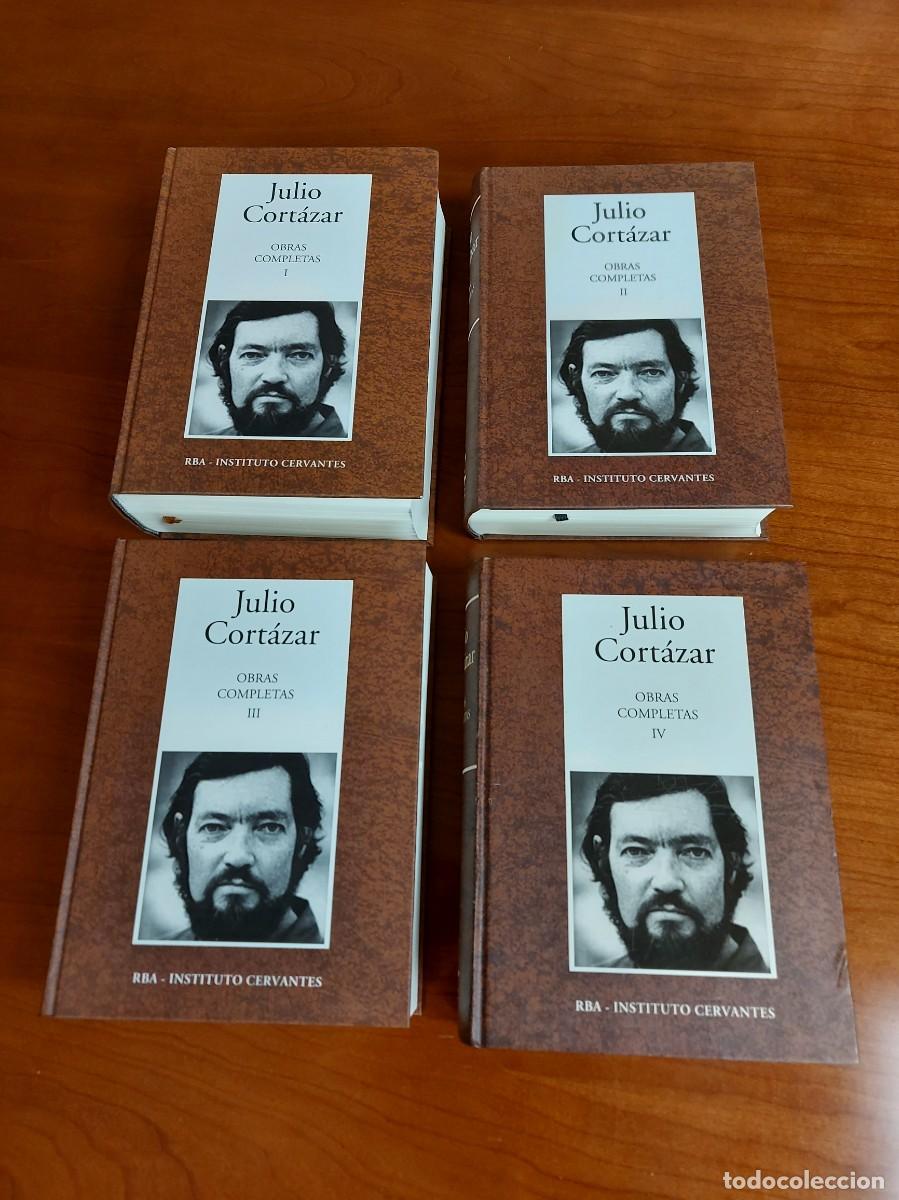 Libros de segunda mano: Julio Cortázar Obras Completas. 4 tomos (completa). RBA, 2005. - Foto 4