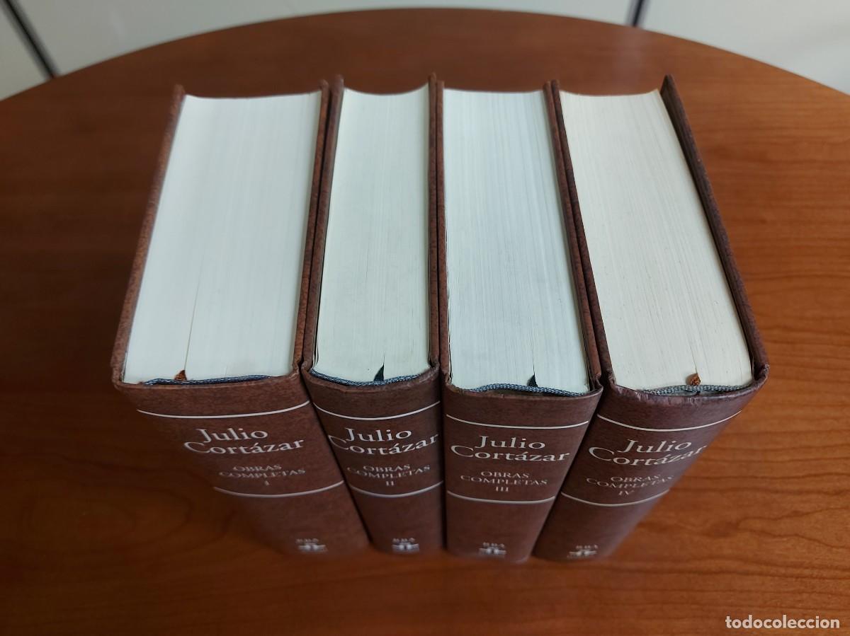 Libros de segunda mano: Julio Cortázar Obras Completas. 4 tomos (completa). RBA, 2005. - Foto 5