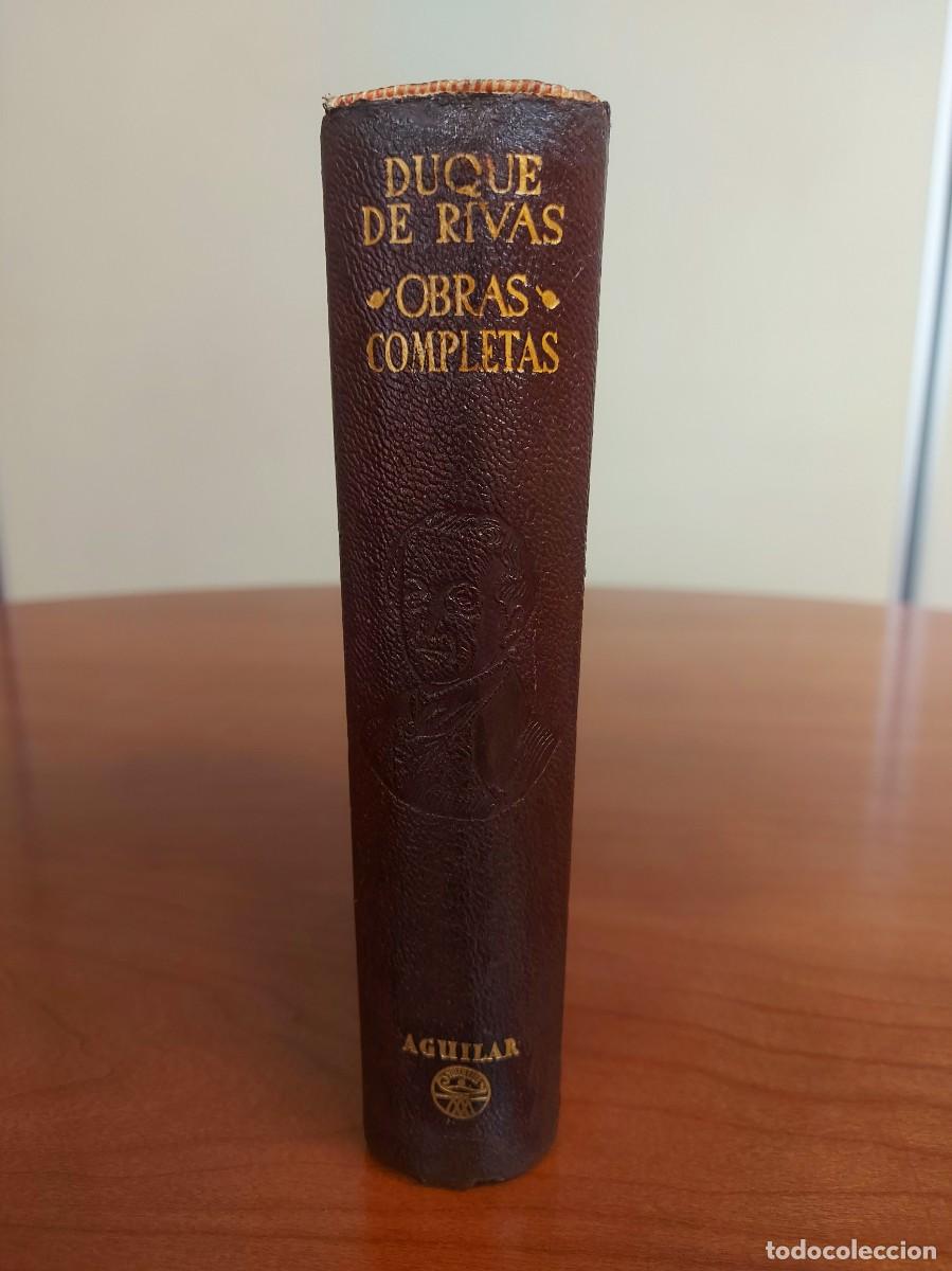 Libros de segunda mano: Duque de Rivas Obras Completas. Aguilar, 1956. - Foto 2