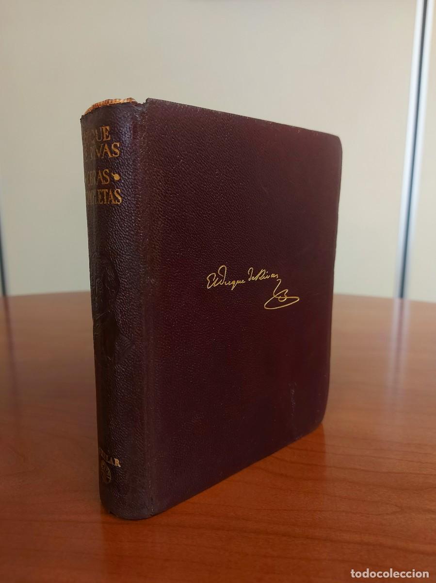 Libros de segunda mano: Duque de Rivas Obras Completas. Aguilar, 1956. - Foto 3