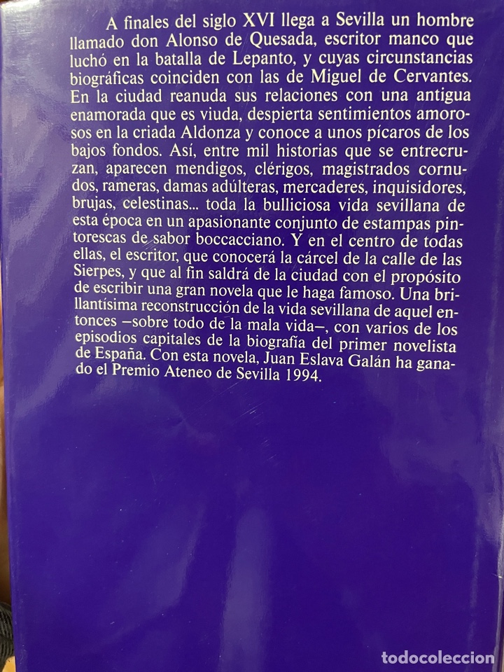 Libros de segunda mano: EL COMEDIDO HIDALGO (libro de juan eslava) - Foto 3