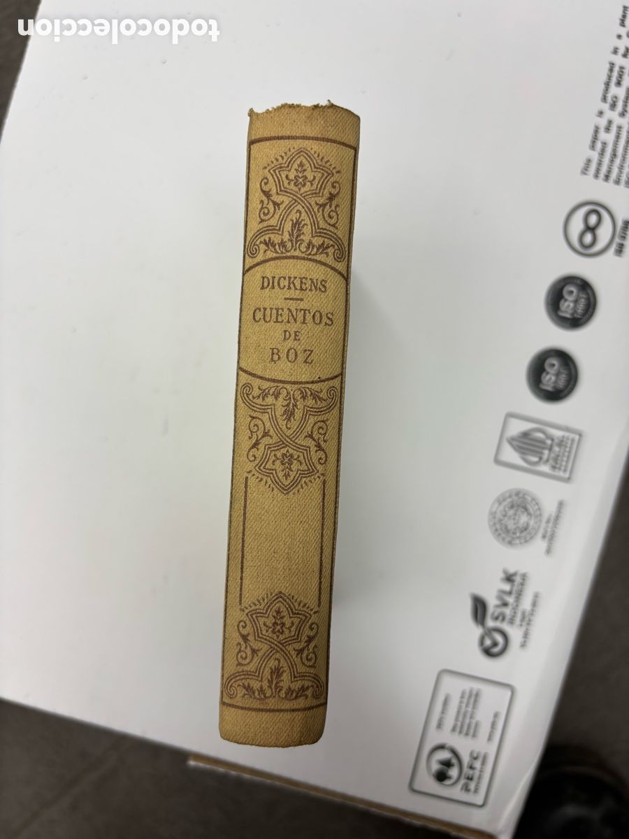 Libri di seconda mano: CUENTOS DE BOZ POR CHARLES DICKENS EDITORIAL Montaner y Simon 1943 Ilustrado.