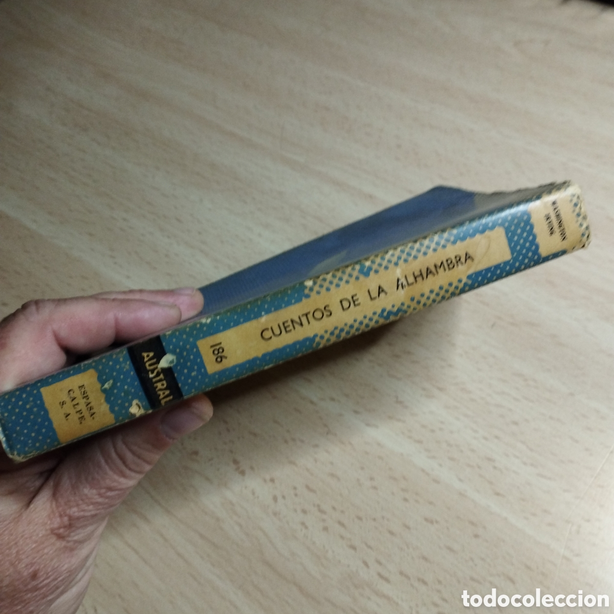Libros de segunda mano: Cuentos de la Alhambra. Washington Irving. 1964. Espasa Calpe - Foto 3