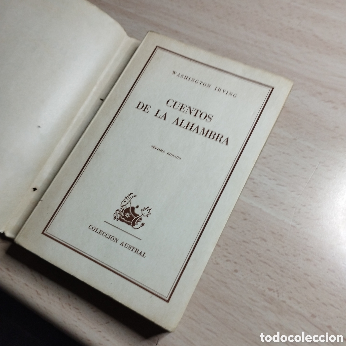 Libros de segunda mano: Cuentos de la Alhambra. Washington Irving. 1964. Espasa Calpe - Foto 5