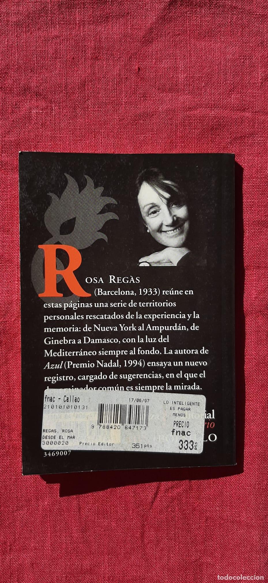 Libros de segunda mano: Desde el mar - Reg&agrave;s, Rosa - Foto 2