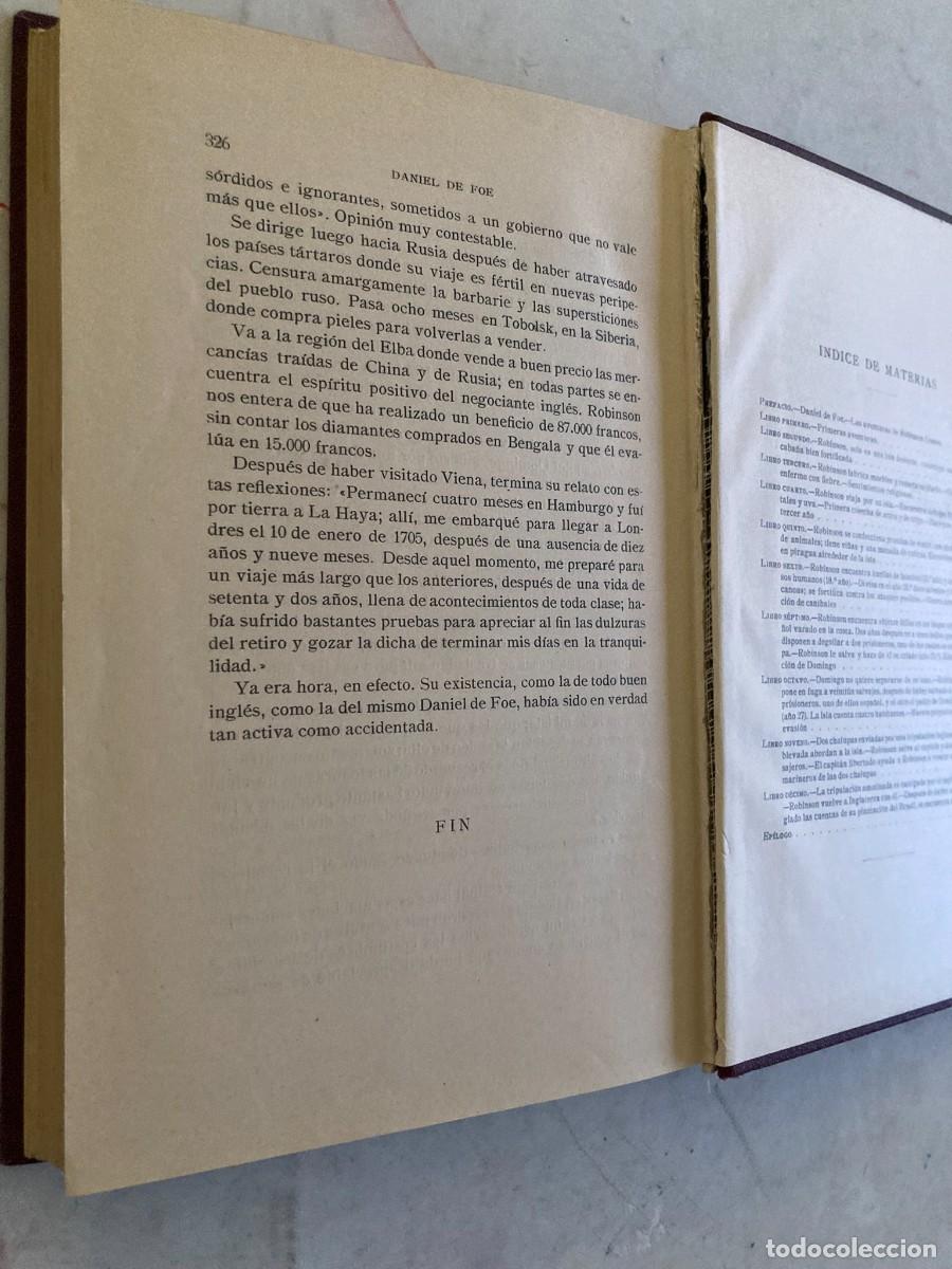 Libros de segunda mano: Robinson Crusoe, Daniel Defoe, 1914 - Foto 5