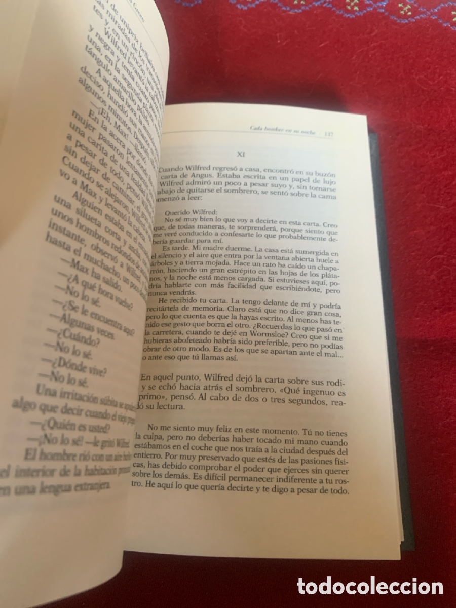 Libros de segunda mano: Cada hombre en su noche. Julien Green. - Foto 7