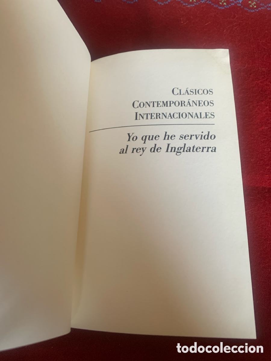 Libros de segunda mano: Yo que he servido al rey de Inglaterra. Bohumil Hrabal. - Foto 5