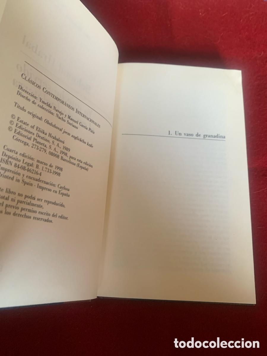 Libros de segunda mano: Yo que he servido al rey de Inglaterra. Bohumil Hrabal. - Foto 7