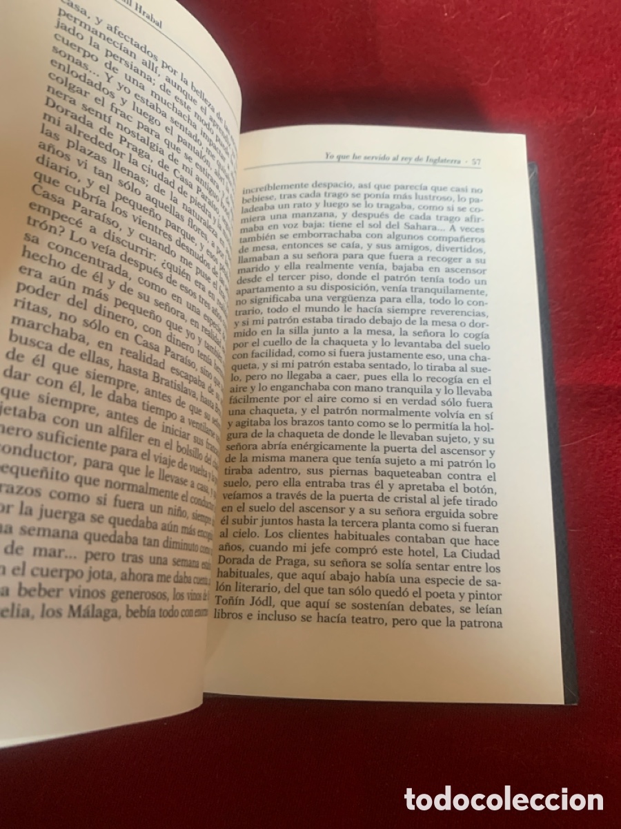 Libros de segunda mano: Yo que he servido al rey de Inglaterra. Bohumil Hrabal. - Foto 10