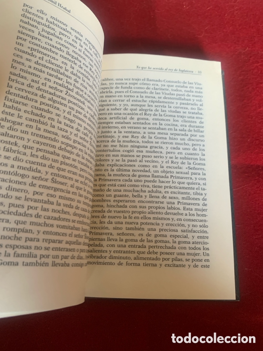 Libros de segunda mano: Yo que he servido al rey de Inglaterra. Bohumil Hrabal. - Foto 11