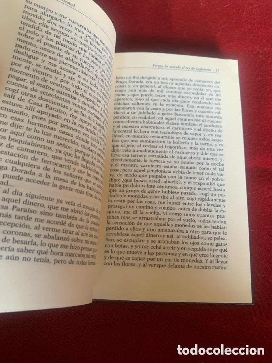 Libros de segunda mano: Yo que he servido al rey de Inglaterra. Bohumil Hrabal. - Foto 12