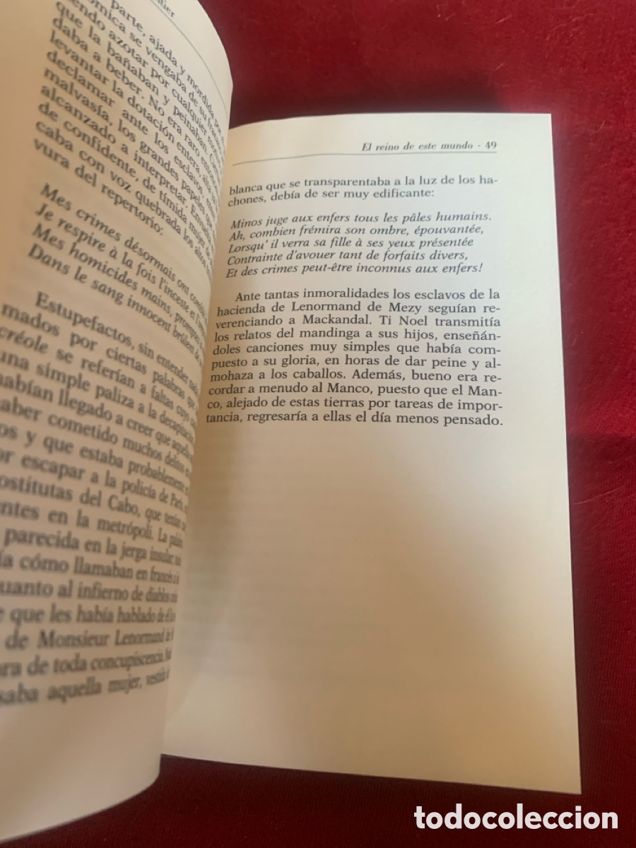 Libros de segunda mano: El reino de este mundo. Alejo Carpentier. - Foto 11