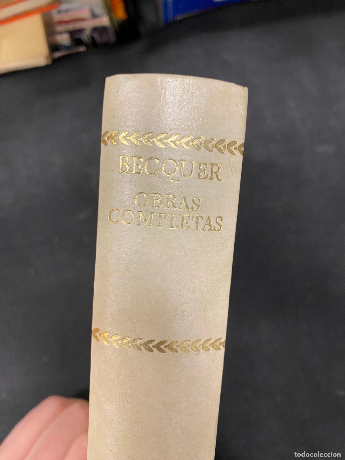 Libros de segunda mano: Becquer Obras completas Aguilar Gustavo adolfo - Foto 2