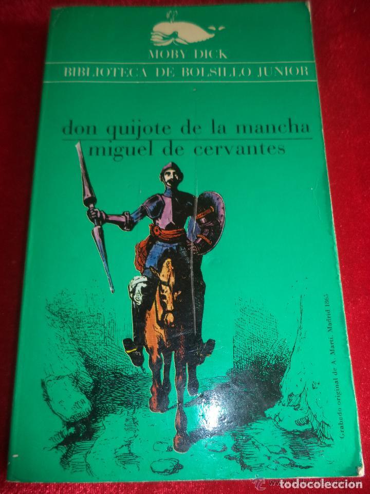 Libros de segunda mano: Don Quijote de la Mancha. Moby Dick. Biblioteca de bolsillo - Foto 1