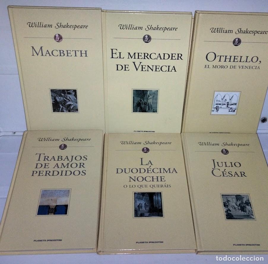 Libros de segunda mano: Colecci&oacute;n William Shakespeare - 23 libros Planeta DeAgostini 2000 - Foto 4