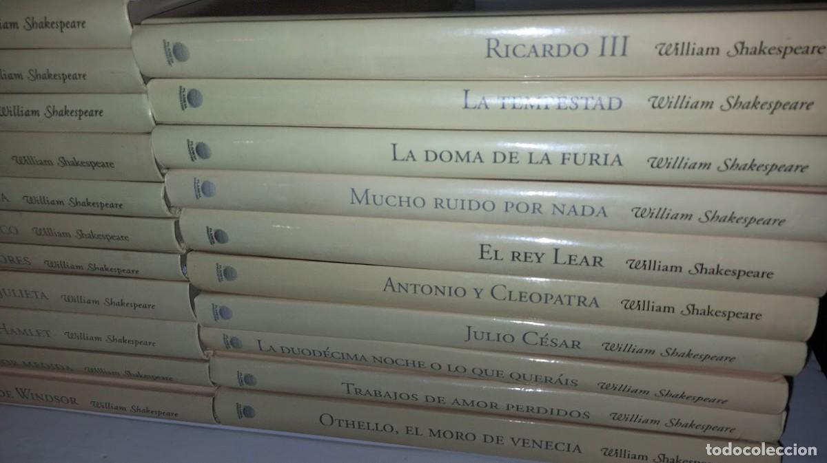 Libros de segunda mano: Colecci&oacute;n William Shakespeare - 23 libros Planeta DeAgostini 2000 - Foto 8