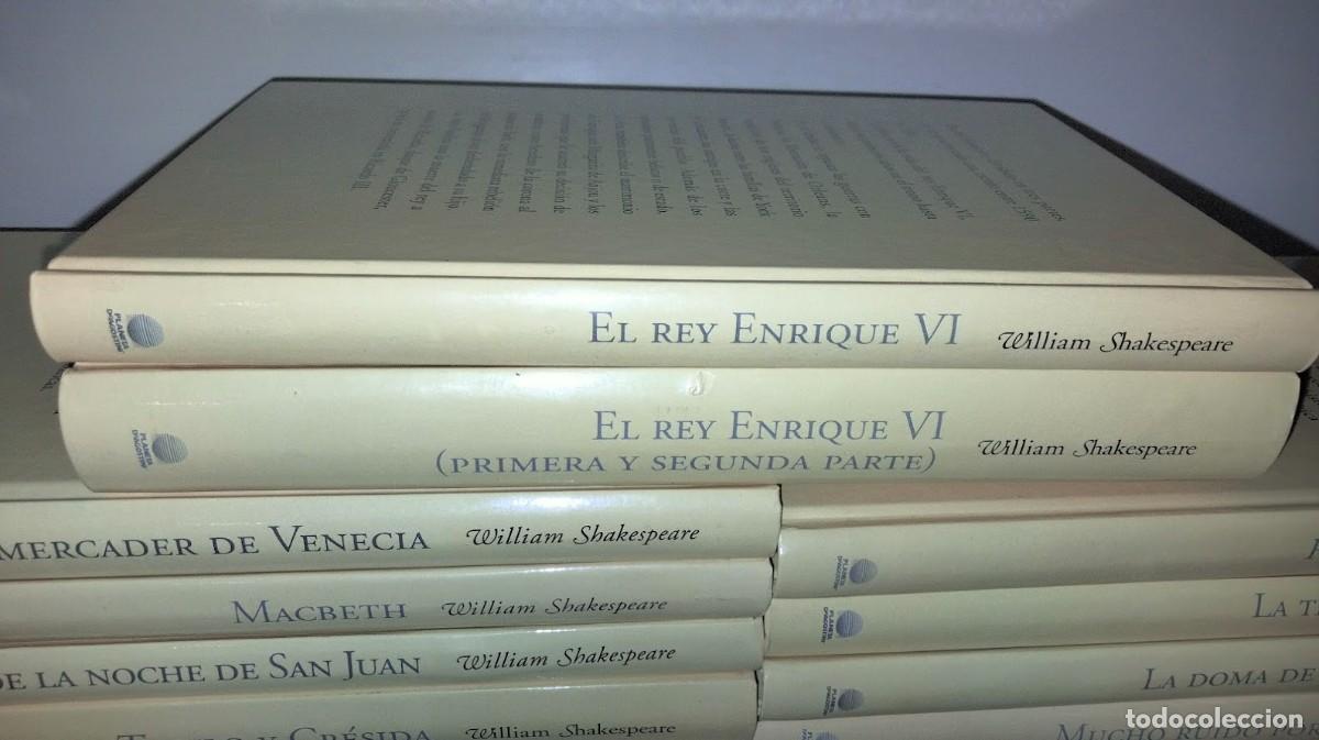 Libros de segunda mano: Colecci&oacute;n William Shakespeare - 23 libros Planeta DeAgostini 2000 - Foto 9