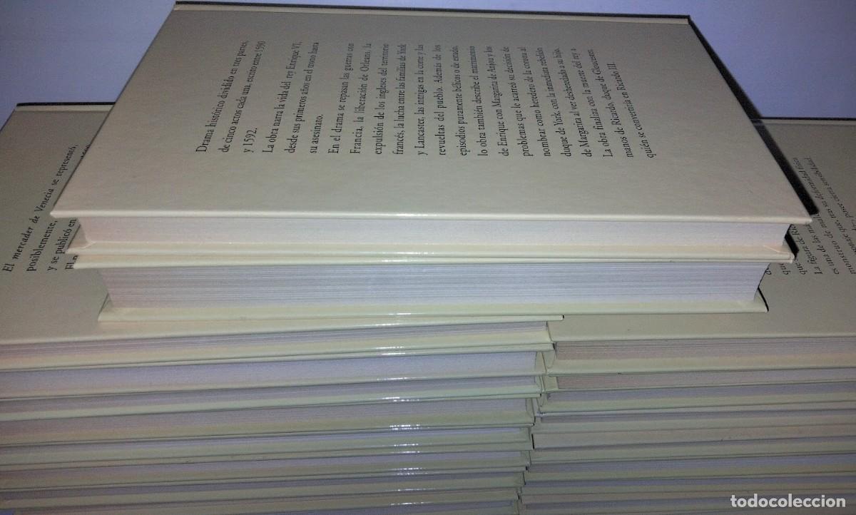 Libros de segunda mano: Colecci&oacute;n William Shakespeare - 23 libros Planeta DeAgostini 2000 - Foto 12