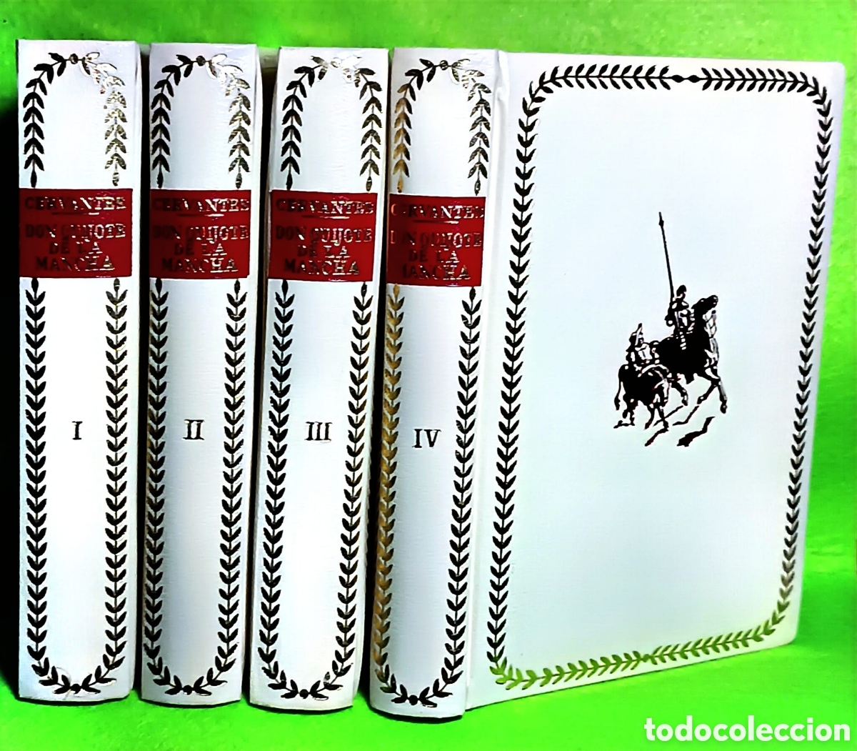 Libros de segunda mano: Don quijote de la Mancha. IV centenario. Edici&oacute;n enumerada - Foto 2