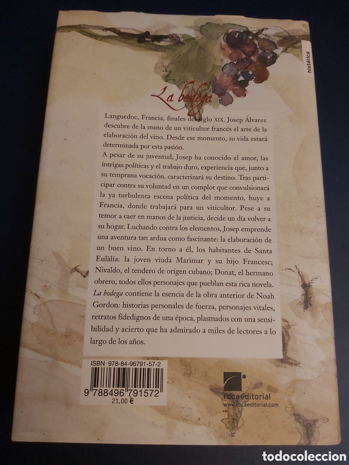 Libros de segunda mano: QUELA LIBRO. LA BODEGA NOAH GORDON 1A. EDICI&Oacute;N 2007 ROCA EDITORIAL - Foto 11