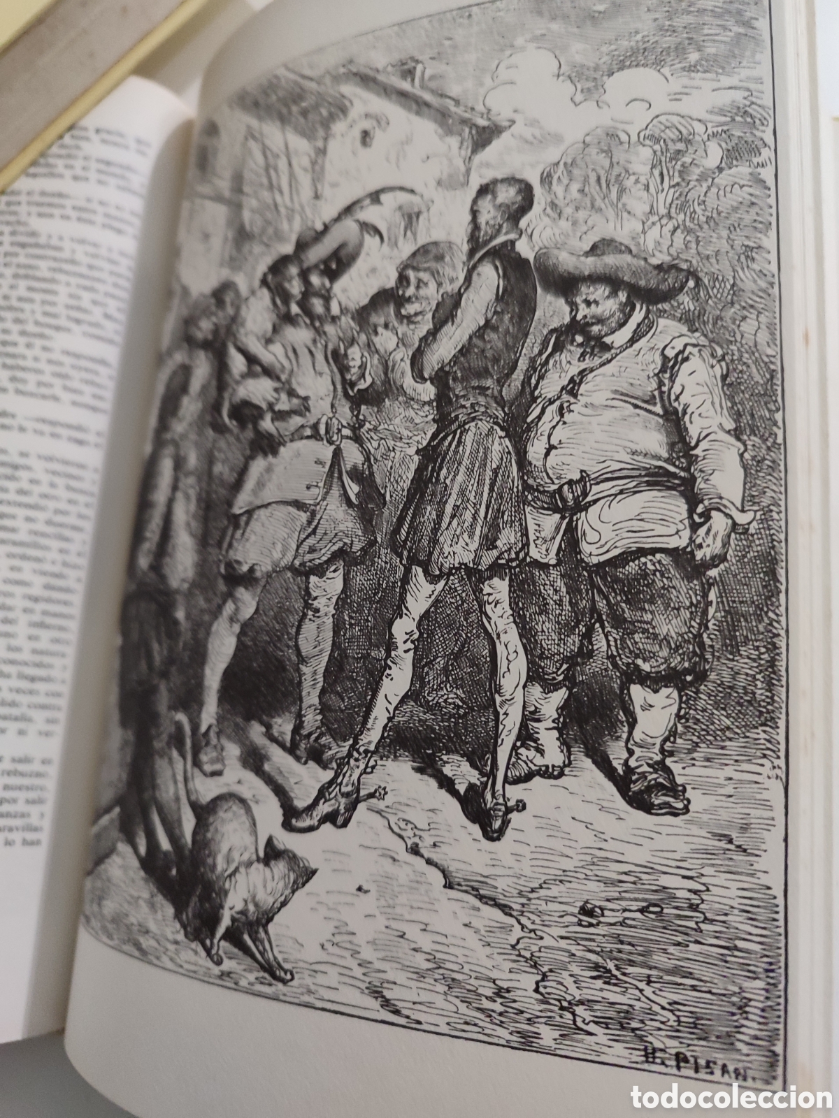 Libros de segunda mano: Dos tomos Don Quijote de la Mancha. - Foto 4