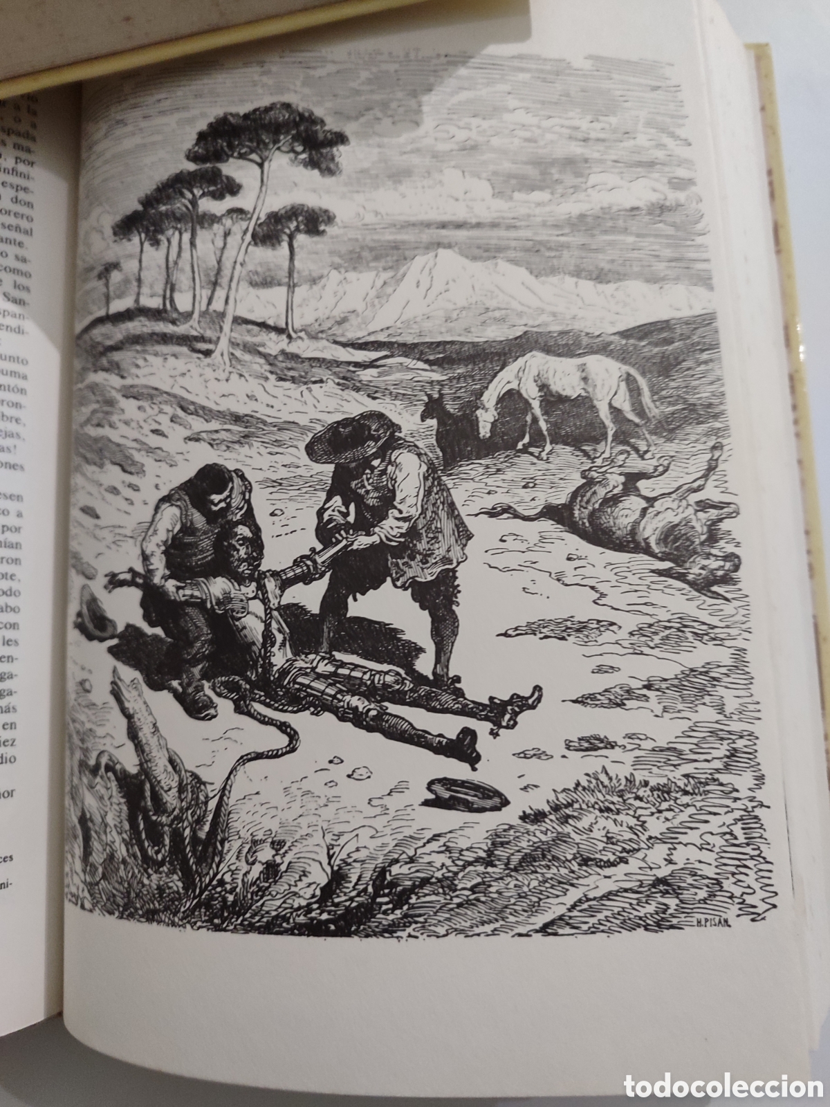 Libros de segunda mano: Dos tomos Don Quijote de la Mancha. - Foto 6